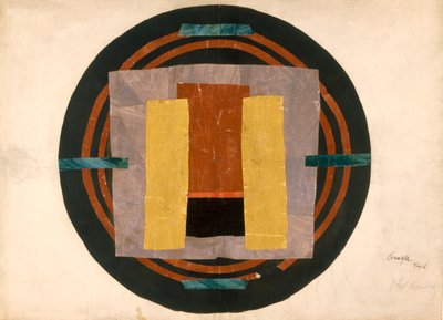 Circular Design for a Rug, 1916 by Roger Eliot Fry
